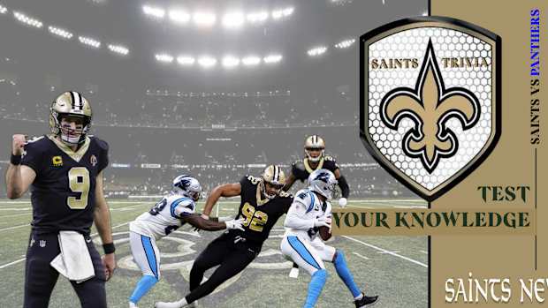 (COPY) Saints Trivia - Test Your Knowledge Saints vs  Panthers